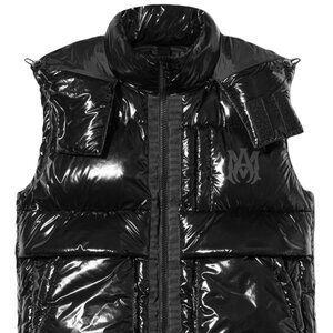 Amiri Black Puffer Sleeveless Jacket Homme L – Rare Streetwear Essential